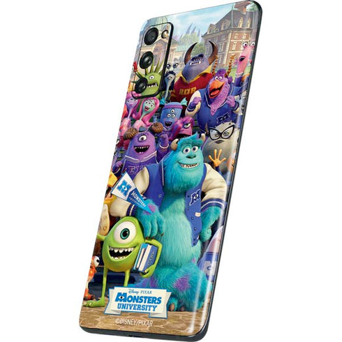 Disney Monsters University Official Poster Galaxy S20 Fan Edition Skin